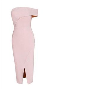 Light pink bandage dress (new)